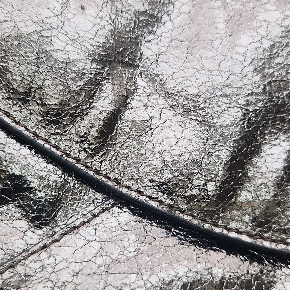 Sorial Metalic Turn Lock Crossbody Purse Handbag with Chain Strap - Picture 10 of 12